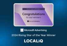 LOCALiQ UK Wins Europe’s Rising Star Award at Microsoft Partner Awards news-17082024-183800