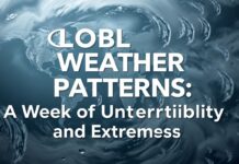 Global Weather Patterns: A Week of Unpredictability and Extremes Global Weather Patterns: A Week of Unpredictability and Extremes