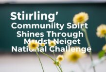 Stirling’s Community Spirit Shines Through Amidst National Challenges Stirling's Community Spirit Shines Through Amidst National Challenges