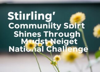 Stirling’s Community Spirit Shines Through Amidst National Challenges Stirling's Community Spirit Shines Through Amidst National Challenges
