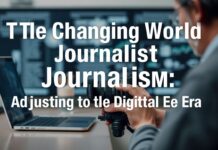 The Evolving Landscape of Journalism: Adapting to the Digital Age The Changing World of Journalism: Adjusting to the Digital Era