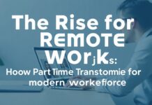 The Rise of Remote Work: How Part-Time Jobs Are Transforming the Modern Workforce The Rise of Remote Work: How Part-Time Jobs Are Transforming the Modern Workforce
