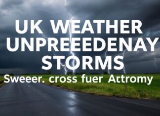 UK Weather Alerts: Unprecedented Storms Sweep Across the Nation UK Weather Alerts: Unprecedented Storms Sweep Across the Country