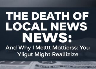The Death of Local News: And Why It Matters More Than You Think The Death of Local News: And Why It Matters More Than You Might Realize