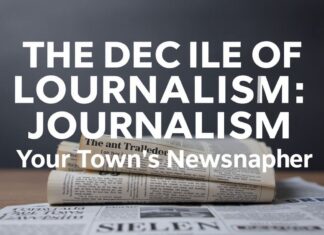 The Death of Local News: Why Your Town’s Paper Matters More Than You Think The Decline of Local Journalism: The Importance of Your Town's Newspaper