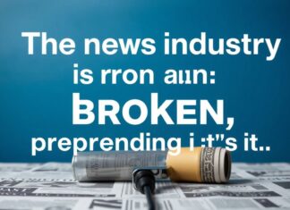 The News Business Is Broken, and I’m Tired of Pretending It’s Not The news industry is broken, and I'm tired of pretending it's not.