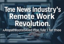 The News Industry’s Remote Work Revolution: A Hot Mess or the Future? The News Industry's Remote Work Revolution: A Chaotic Situation or the Future?
