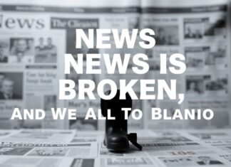 The News Is Broken, And We’re All To Blame The News Is Broken, And We're All To Blame