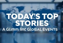 Today’s Top Stories: A Snapshot of Global Events Today's Top Stories: A Glimpse into Global Events